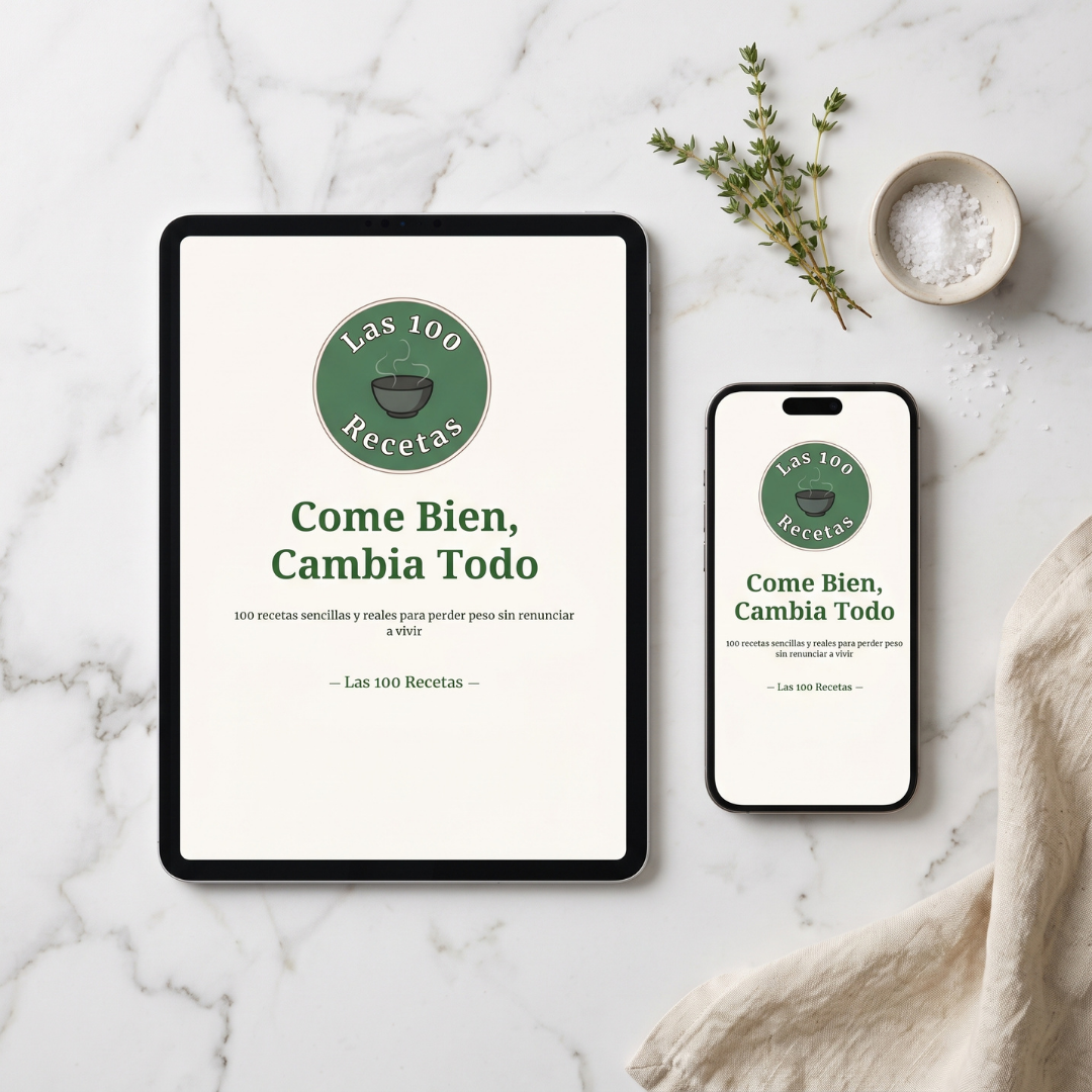 Ebook de las 100 recetas + Bonus (PDF)