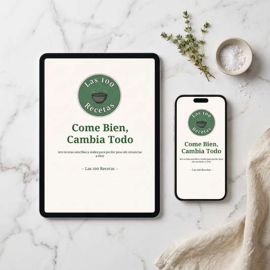 Ebook de las 100 recetas + Bonus (PDF)